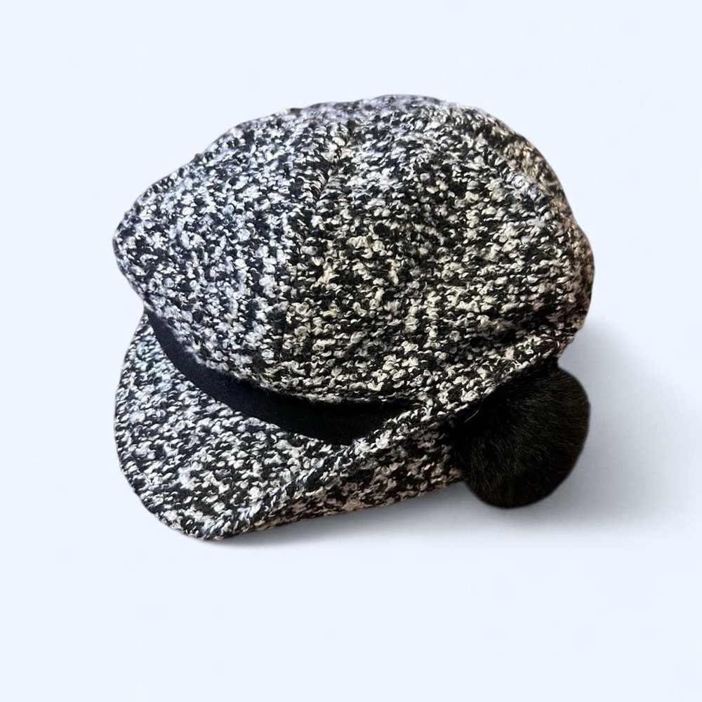 Y2K Grunge Grey Newsboys Hat!